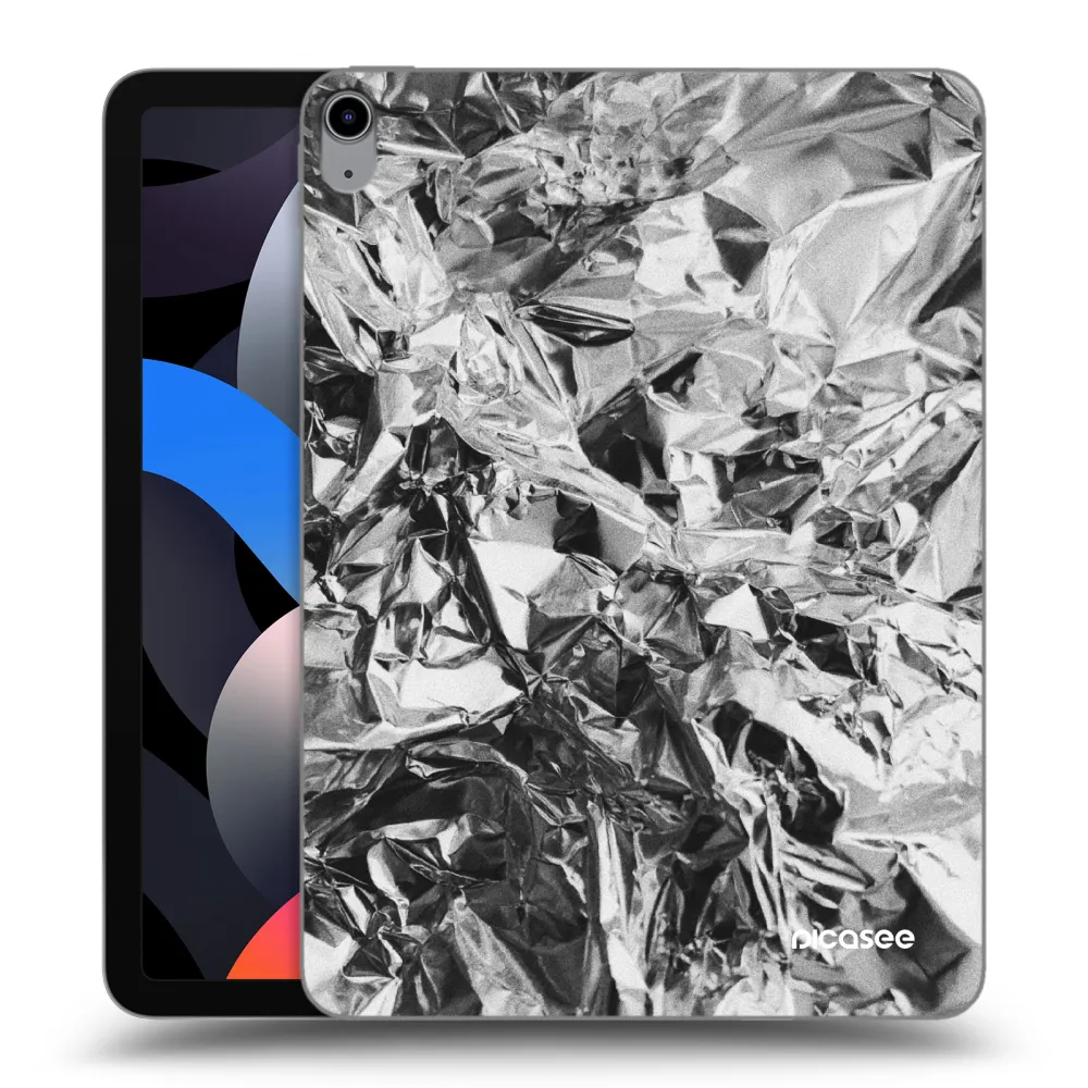 Picasee transparente Silikonhülle für Apple iPad Air 4 10.9" 2020 - Chrome
