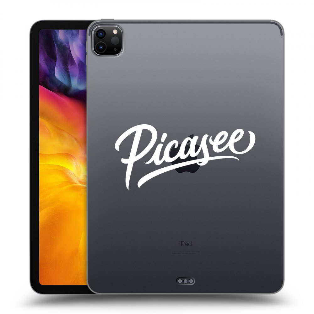 Picasee transparente Silikonhülle für Apple iPad Pro 11" 2020 (2.gen) - Picasee - White