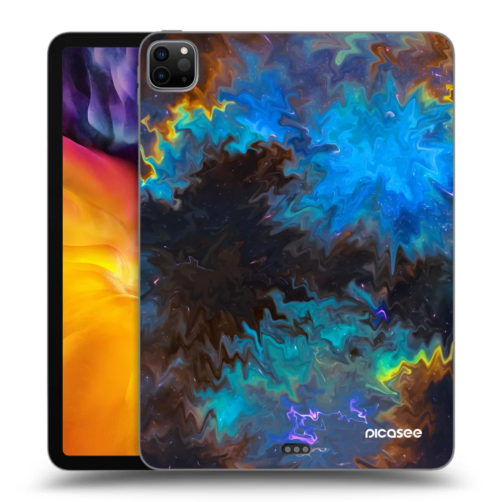 Picasee Schwarze Silikonhülle für Apple iPad Pro 11" 2020 (2.gen) - Space