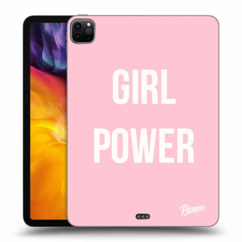Picasee transparente Silikonhülle für Apple iPad Pro 11" 2020 (2.gen) - Girl power