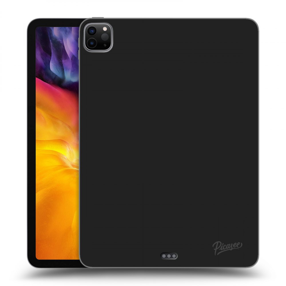 Picasee Schwarze Silikonhülle für Apple iPad Pro 11" 2020 (2.gen) - Clear