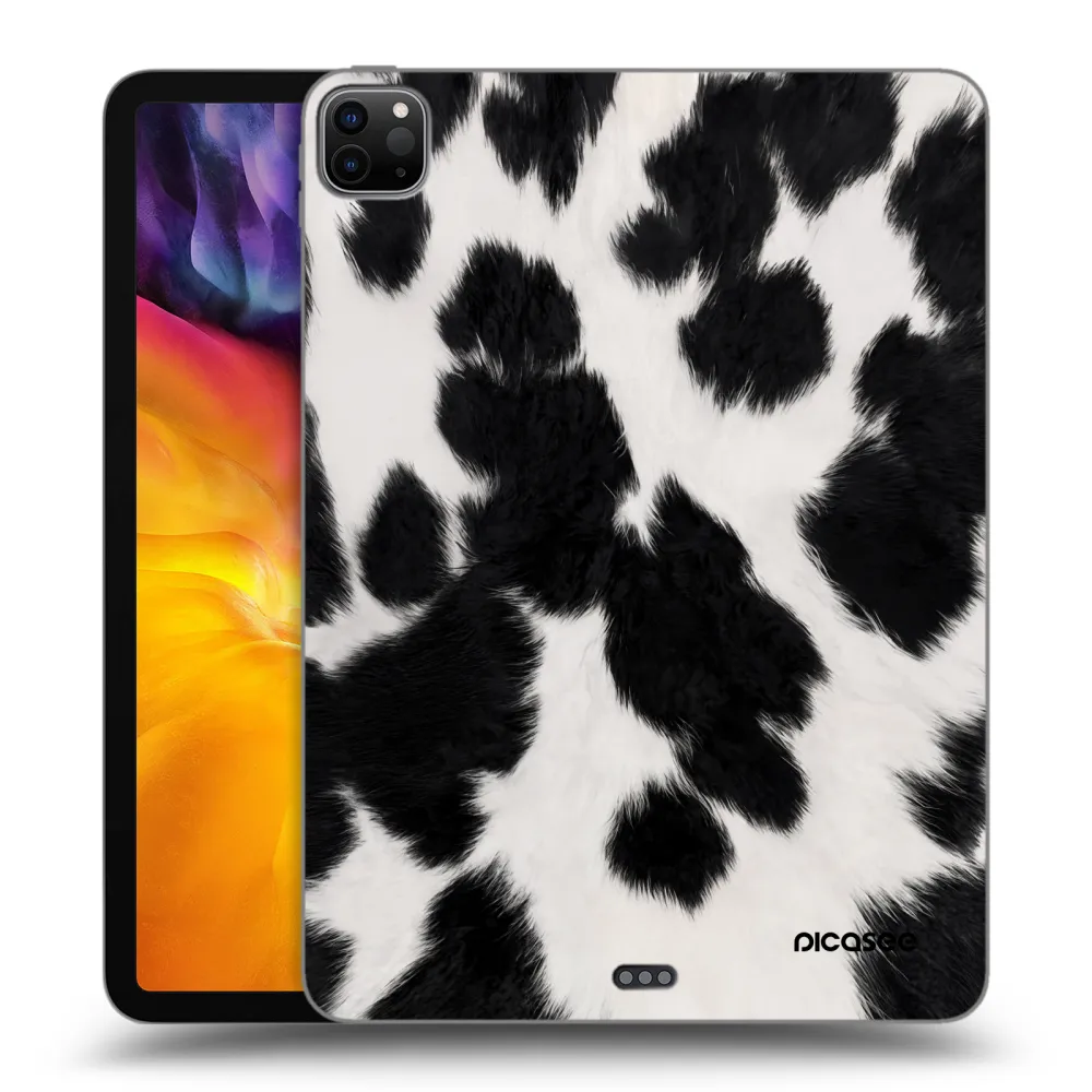 Picasee Schwarze Silikonhülle für Apple iPad Pro 11" 2020 (2.gen) - Black Moo