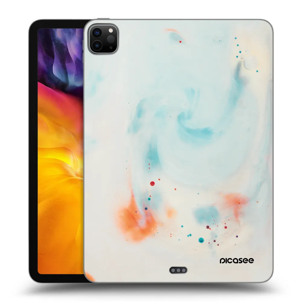 Picasee Schwarze Silikonhülle für Apple iPad Pro 11" 2020 (2.gen) - Splash