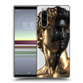 Hülle für Sony Xperia 5 - Wildfire - Gold