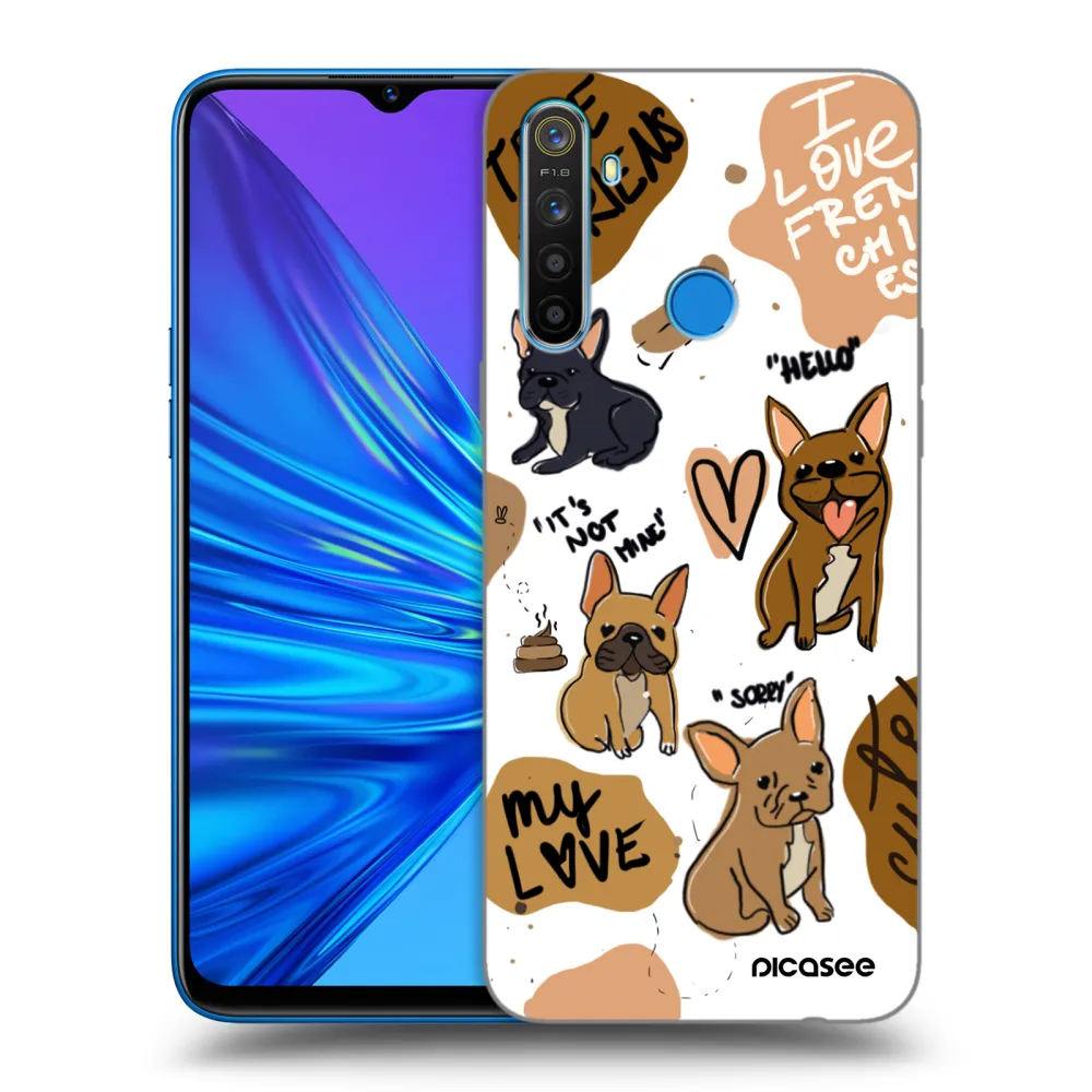 Picasee ULTIMATE CASE für Realme 5 - Frenchies