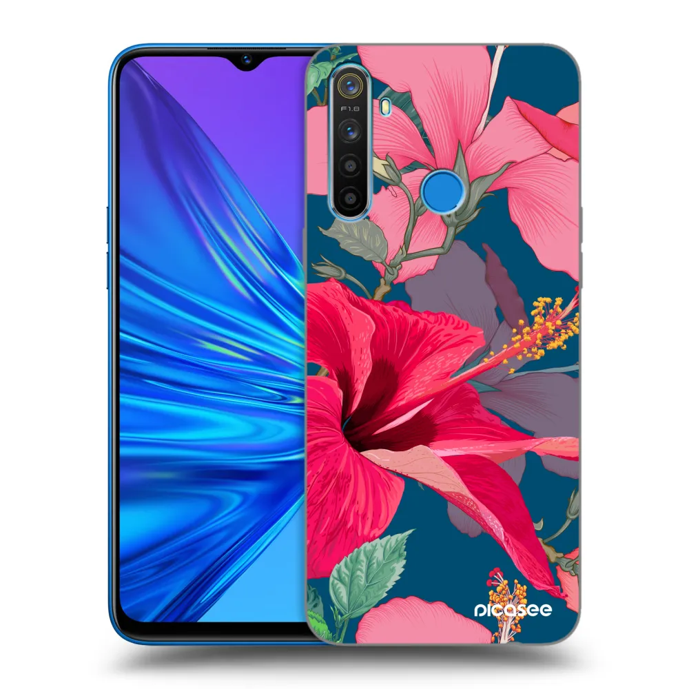 Picasee ULTIMATE CASE für Realme 5 - Hibiscus
