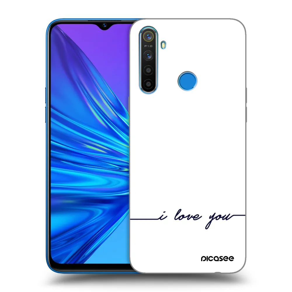 Picasee ULTIMATE CASE für Realme 5 - Ich liebe dich