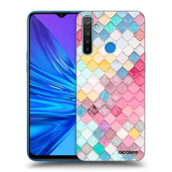 Hülle für Realme 5 - Farbiges Dach