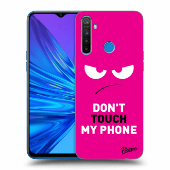Picasee ULTIMATE CASE für Realme 5 - Angry Eyes - Pink