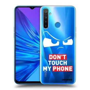 Picasee Realme 5 Hülle - Transparentes Silikon - Cloudy Eye - Transparent