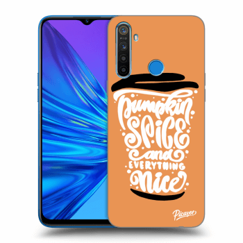 Hülle für Realme 5 - Pumpkin coffee