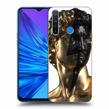 Hülle für Realme 5 - Wildfire - Gold