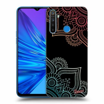 Hülle für Realme 5 - Flowers pattern