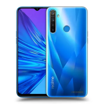Picasee Realme 5 Hülle - Transparentes Silikon - Clear