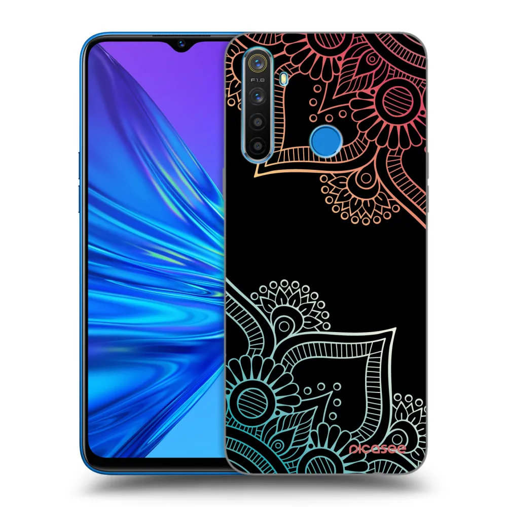 Picasee ULTIMATE CASE für Realme 5 - Blumenmuster