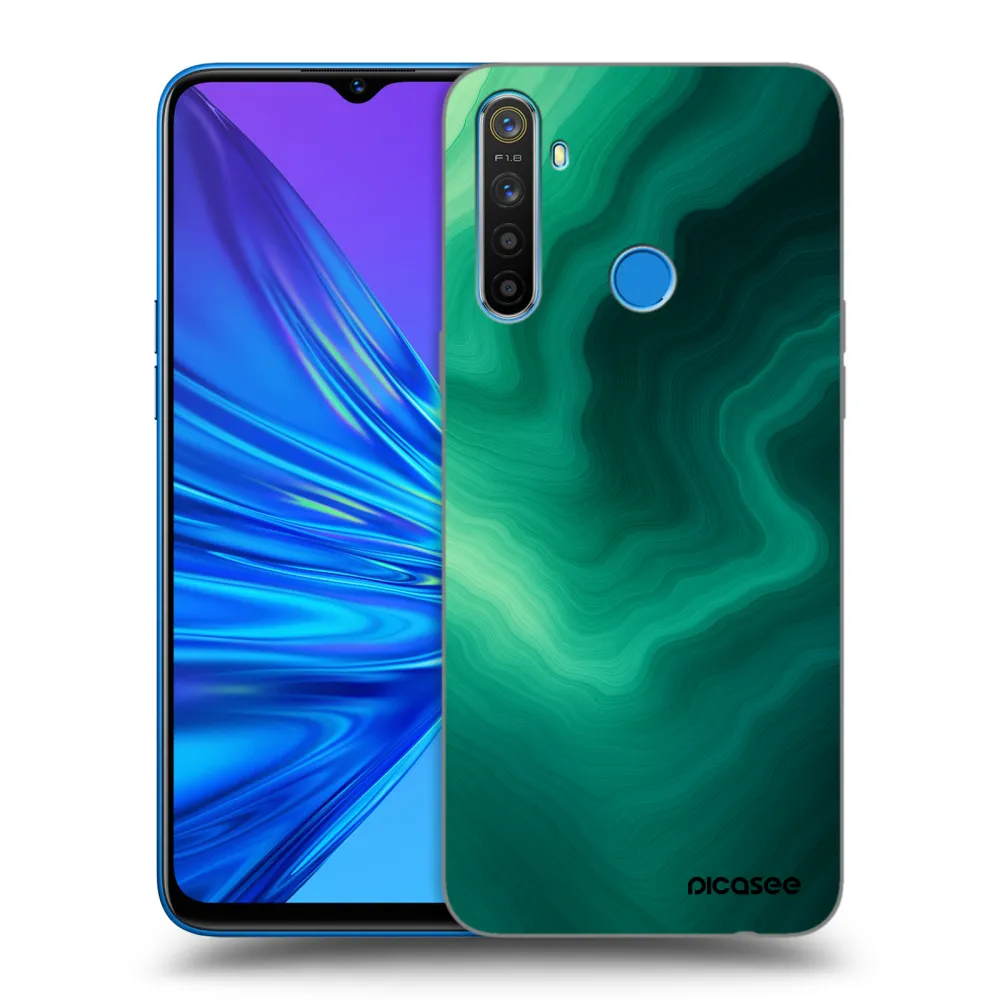 Picasee ULTIMATE CASE für Realme 5 - Malachite