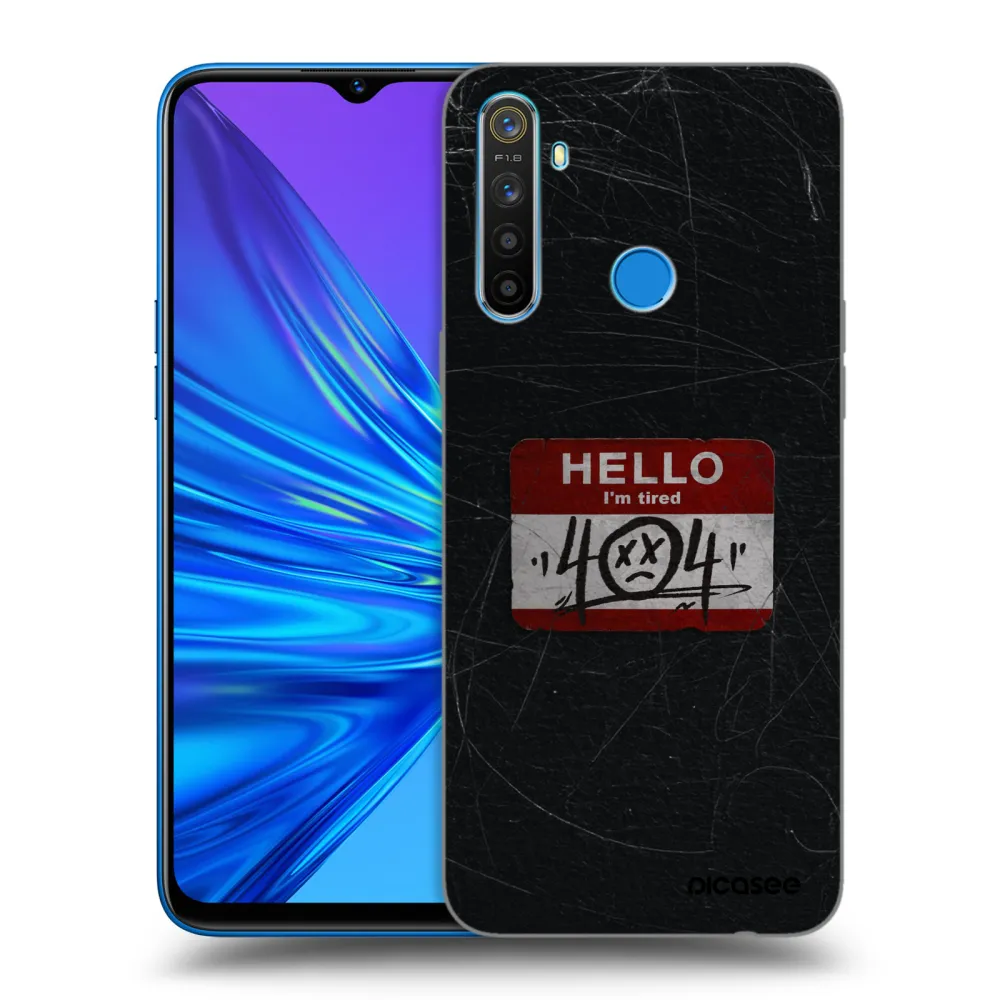 Picasee ULTIMATE CASE für Realme 5 - HELLO 404