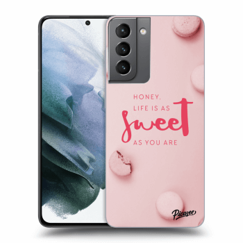 Picasee ULTIMATE CASE für Samsung Galaxy S21 5G G991B - Life is as sweet as you are