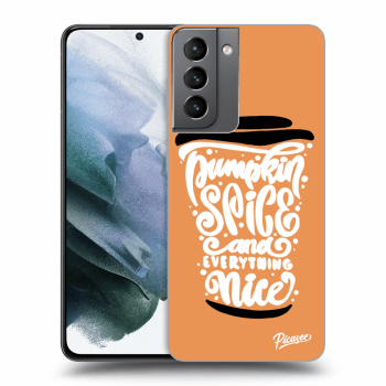 Hülle für Samsung Galaxy S21 5G G991B - Pumpkin coffee