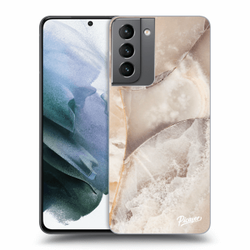 Hülle für Samsung Galaxy S21 5G G991B - Cream marble