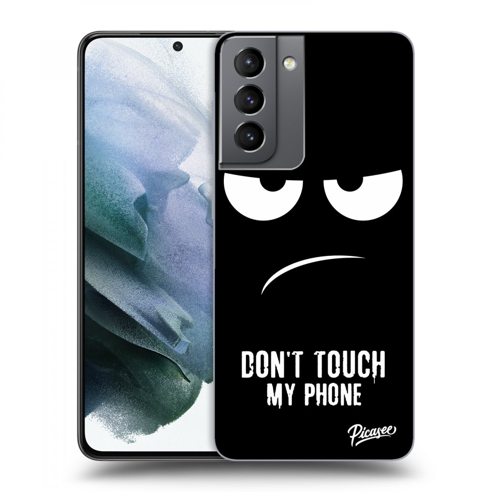Picasee ULTIMATE CASE für Samsung Galaxy S21 5G G991B - Don't Touch My Phone