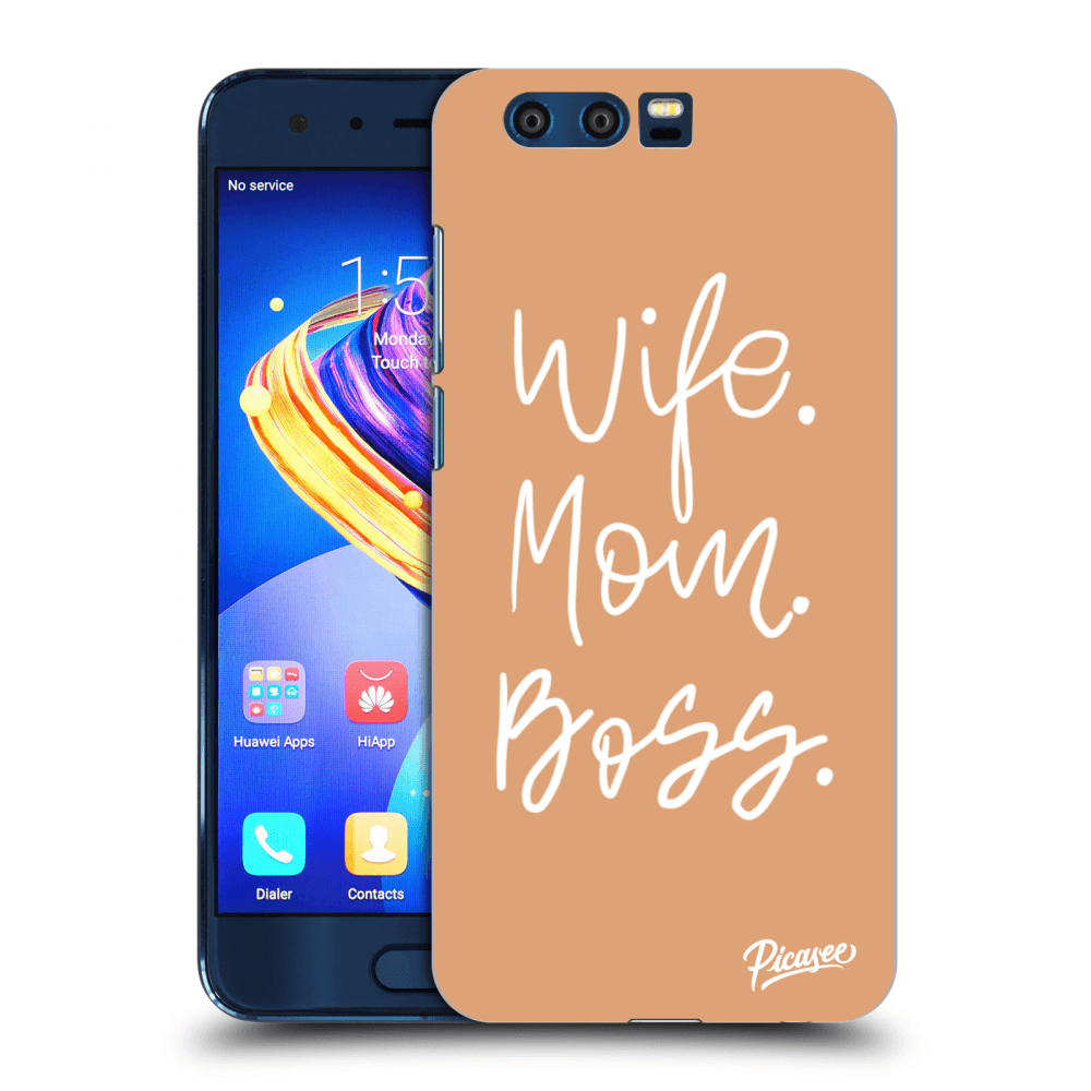 Picasee Honor 9 Hülle - Transparentes Silikon - Boss Mama