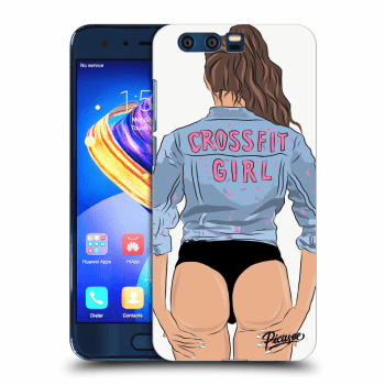 Picasee Honor 9 Hülle - Transparenter Kunststoff - Crossfit girl - nickynellow