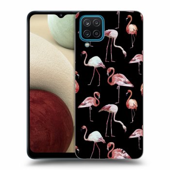Hülle für Samsung Galaxy A12 A125F - Flamingos