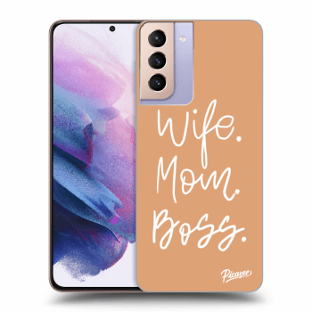 Hülle für Samsung Galaxy S21+ G996F - Boss Mama