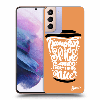 Hülle für Samsung Galaxy S21+ G996F - Pumpkin coffee