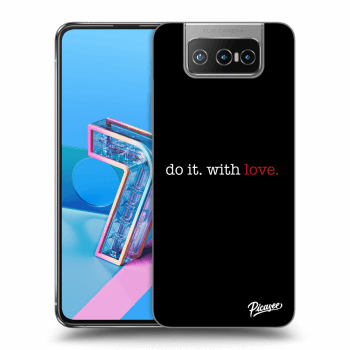 Picasee Asus Zenfone 7 ZS670KS Hülle - Transparentes Silikon - Do it. With love.