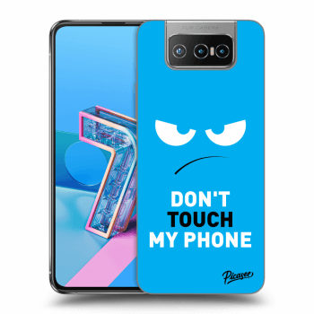 Hülle für Asus Zenfone 7 ZS670KS - Angry Eyes - Blue