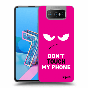 Hülle für Asus Zenfone 7 ZS670KS - Angry Eyes - Pink