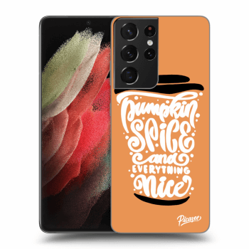 Hülle für Samsung Galaxy S21 Ultra 5G G998B - Pumpkin coffee