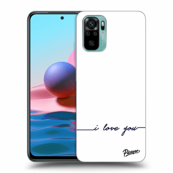 Hülle für Xiaomi Redmi Note 10 - I love you