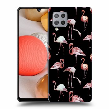 Hülle für Samsung Galaxy A42 A426B - Flamingos