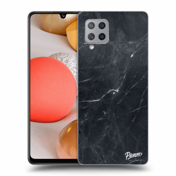 Hülle für Samsung Galaxy A42 A426B - Black marble