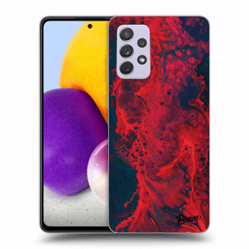 Hülle für Samsung Galaxy A72 A725F - Organic red