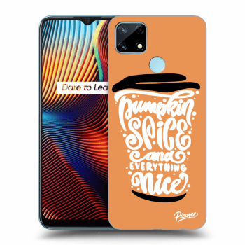 Hülle für Realme 7i - Pumpkin coffee