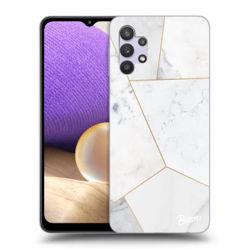 Hülle für Samsung Galaxy A32 5G A326B - White tile