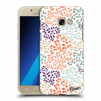 Picasee Samsung Galaxy A3 2017 A320F Hülle - Transparentes Silikon - Leaves 2