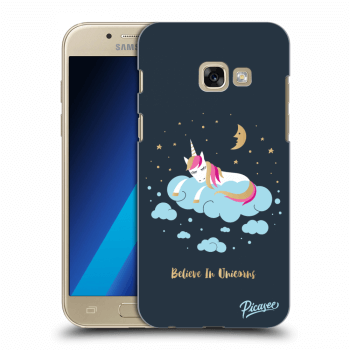 Picasee Samsung Galaxy A3 2017 A320F Hülle - Transparentes Silikon - Believe In Unicorns