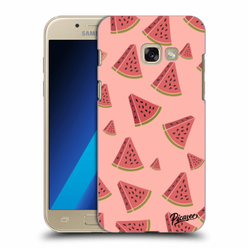 Picasee Samsung Galaxy A3 2017 A320F Hülle - Transparentes Silikon - Watermelon
