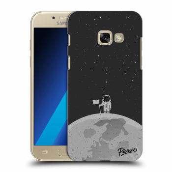 Picasee Samsung Galaxy A3 2017 A320F Hülle - Transparentes Silikon - Astronaut