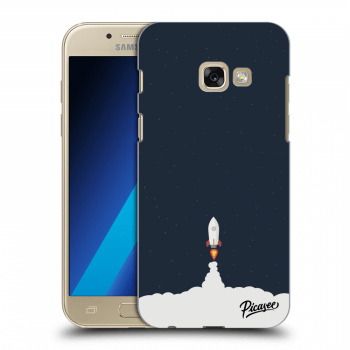 Picasee Samsung Galaxy A3 2017 A320F Hülle - Transparentes Silikon - Astronaut 2