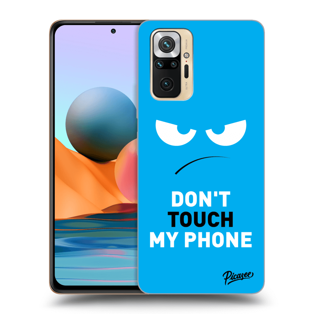 Picasee ULTIMATE CASE für Xiaomi Redmi Note 10 Pro - Angry Eyes - Blue
