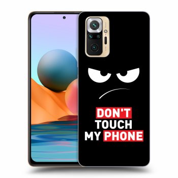 Hülle für Xiaomi Redmi Note 10 Pro - Angry Eyes - Transparent