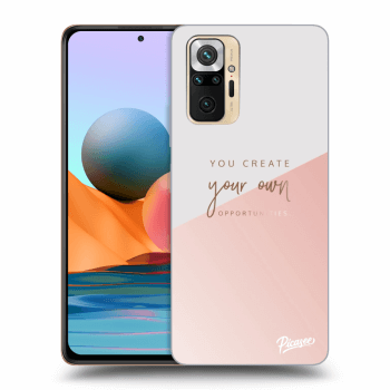 Picasee Xiaomi Redmi Note 10 Pro Hülle - Transparentes Silikon - You create your own opportunities