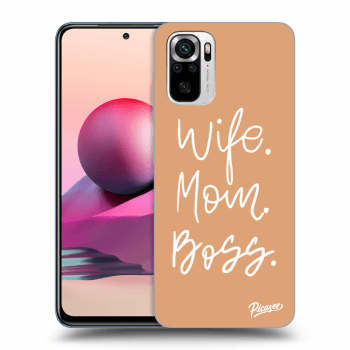 Hülle für Xiaomi Redmi Note 10S - Boss Mama