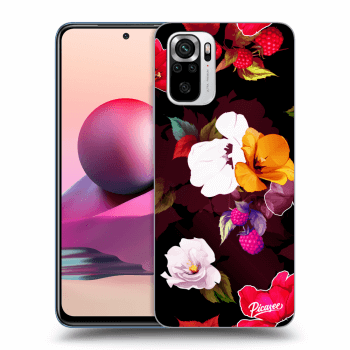 Hülle für Xiaomi Redmi Note 10S - Flowers and Berries